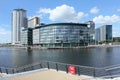 New BBC studios at Salford Quays Royalty Free Stock Photo