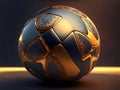 New Beautiful Gold Color Football