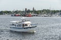 Motor trawler Sceptre heading out of New Bedford