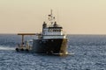 Offshore supply ship Warren Jr nearing New Bedford