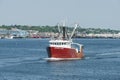 Scalloper Sandra Jane leaving port