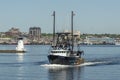 Commercial fishing boat Vila Do Conde leaving New Bedford