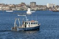 Research vessel whaleboat lighthouse waterfront