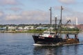 Scalloper Settler leaving port