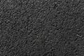 New black asphalt background texture on a new road.