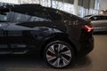 new black Audi Q8 Sportback e-tron 2024 Electric Car in showroom, Automotive Innovation in automotive industry, Sustainable Future Royalty Free Stock Photo