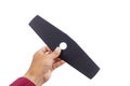 A new black grass trimmer cutting blade Royalty Free Stock Photo