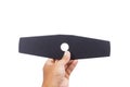 A new black grass trimmer cutting blade Royalty Free Stock Photo