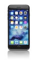 New black iPhone 7 Plus. Royalty Free Stock Photo