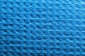 New blue kitchen dishcloth background Royalty Free Stock Photo
