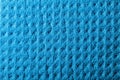 New blue kitchen dishcloth surface Royalty Free Stock Photo
