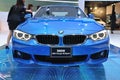 NEW BMW 420I coupe M sport on display Royalty Free Stock Photo
