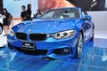 NEW BMW 420I coupe M sport on display at Th Royalty Free Stock Photo