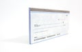 New book of personal checks Royalty Free Stock Photo