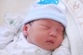 New Born Baby Boy Royalty Free Stock Photo