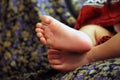 New born Baby's tiny feet