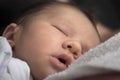 New born baby sleeping Royalty Free Stock Photo