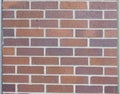 New brick background. Red, brown and white. Bricks wall Royalty Free Stock Photo