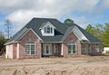 New brick home 2 Royalty Free Stock Photo