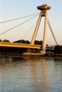 New Bridge, Bratislava, Slovakia Royalty Free Stock Photo