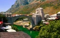 Mostar, the bridge Royalty Free Stock Photo