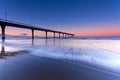 New Brighton Beach In Christchurch New Zealand Royalty Free Stock Photo