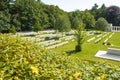 The New British Cemetery world war 1 flanders fields Royalty Free Stock Photo