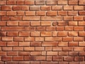 New Brown Terracotta Brick Blocks Wall Background Close Up, Pattern with Red Bricks or Brickwork House Royalty Free Stock Photo