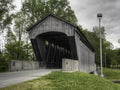 New Brownsville Covered Bridge in Indiana, United States