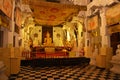 The new Buddha Shrine Room in Sri Dalada Maligawa Buddhist temple , Kandy, Sri Lanka Royalty Free Stock Photo