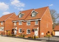 New build semi detached Taylor Wimpey show homes. UK