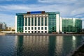 The New Building Of Bucharest National Library Royalty Free Stock Photo