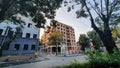 New building in construction in the Dorcol district in Belgrade Royalty Free Stock Photo