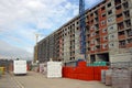 New building construction site Belgrade Royalty Free Stock Photo
