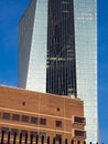 The new building of the European Central Bank Headquarters, ECB, EZB, in Frankfurt, Germany Royalty Free Stock Photo