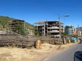 The new building in Gondor city, Ethiopia