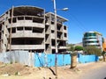 The new building in Gondor city, Ethiopia