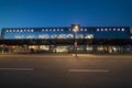 New building on International Airport Nikola Tesla in Belgrade, Serbia Royalty Free Stock Photo