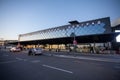 New building on International Airport Nikola Tesla in Belgrade, Serbia Royalty Free Stock Photo