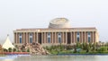 New building of the National Museum Tajikistan, Dushanbe Royalty Free Stock Photo