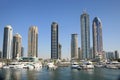 New Buildings Rising in Dubai Royalty Free Stock Photo