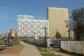 New buildings in the Yaroslavl residental complex on the outskirts of the town of Mytishchi.