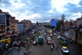 New bus park Balaju Kathmandu Nepal at evening on 13 august 2019