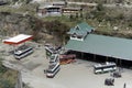 New bus stand built in Himalayan village Rampur state Himachal Pradesh