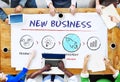 New Business Begin Launch Growth Success Concept Royalty Free Stock Photo