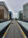 New business buildings in the Brussels city