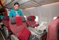 New Business Class seats in Garuda Indonesia