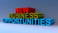 New business opportunities on blue