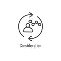 New Business Process Icon, Consideration phase