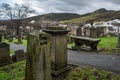 New Calton Burial Ground at Edinburgh, Scotland. Royalty Free Stock Photo